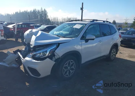 2020 Subaru Forester Premium z USA, uszkodzony, nr VIN JF2SKAJCXLH590846